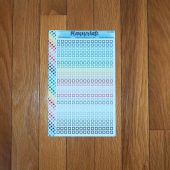 S-1066 || INDIVIDUAL CHECKBOX Planner Stickers